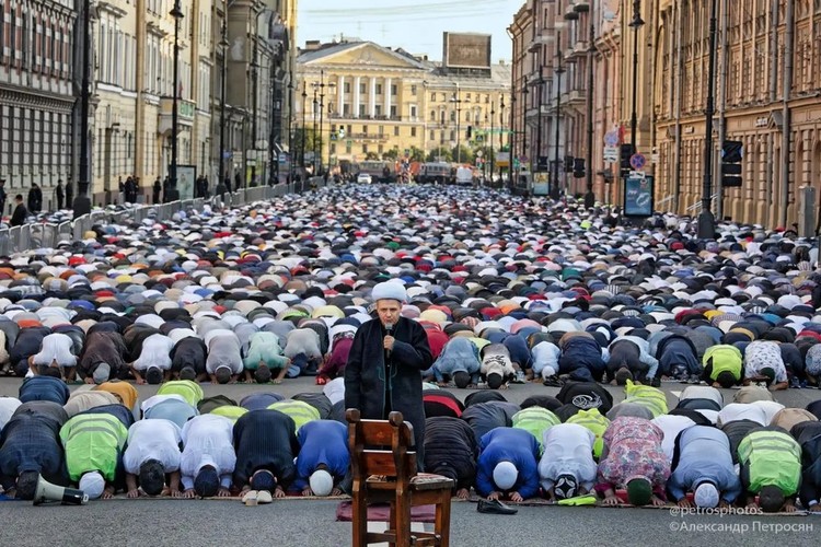 Foto kehidupan warga Rusia