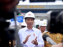 Jokowi Geber Perbaikan Jalan Rusak di Lampung hingga Sumut