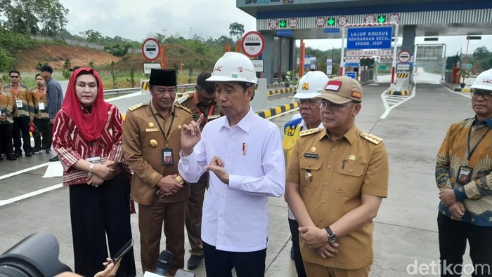 Jokowi di Bengkulu.