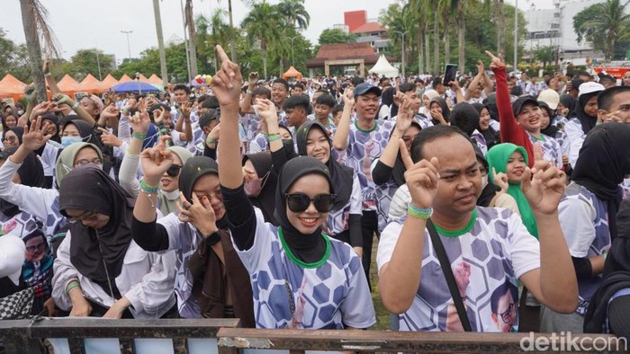 Sejumlah anak muda tergabung dalam Komunitas Milenial Muhaimin mendeklarasikan dukungannya terhadap Muhaimin Iskandar Calon Presiden (Capres) 2024 mendatang.