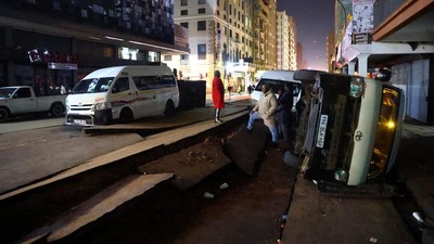 Ledakan Misterius Mengguncang Johannesburg Afsel, Puluhan Orang Luka