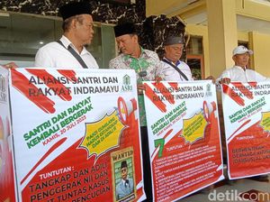 Massa Tunda Aksi Demo di Ponpes Al-Zaytun Hari Ini