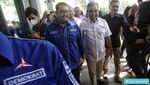 Momen Silaturahmi Kebangsaan PD-Gerindra di Markas Demokrat