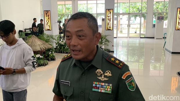 Pangdam XVII/Cenderawasih Mayjen TNI Izak Pangemanan.