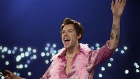 Madame Tussauds Sydney menghadirkan sosok Harry Styles dengan syal di bagian bahunya. Foto: Istimewa