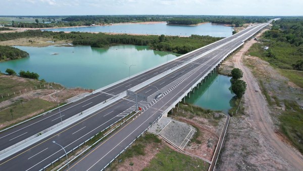 Penampakan Tol Bengkulu-Taba Penanjung yang Baru Diresmikan Jokowi