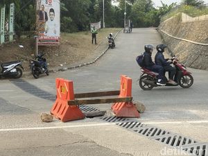 Penutup Gorong-gorong di Jalan GDC Hilang, Pemkot Depok Perbaiki