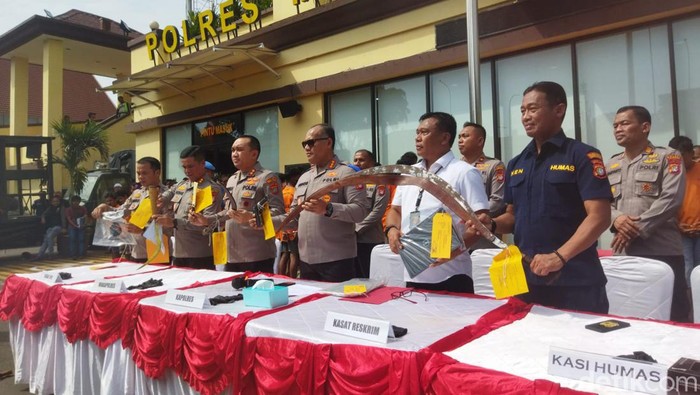 Polres Metro Jakarta Utara. (Kurniawan Fadilah/detikcom)