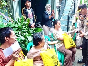 Cara Polisi di Pesanggrahan Jaksel Rayakan Tahun Baru Islam