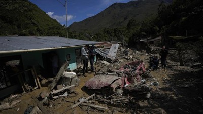 Potret Ngeri Longsor di Kolombia yang Tewaskan Belasan Orang