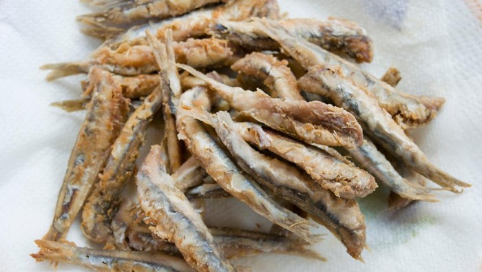 Resep Ikan Teri Goreng Tepung
