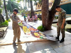 Pemprov Sumsel Minta Spanduk-Baliho Liar Ditertibkan, Termasuk Milik Partai
