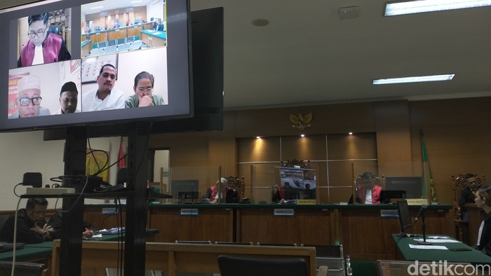 Sidang vonis eks Kepala BPN Lebak (Foto: Bahtiar Rifa’i/Detikcom)