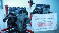 Mesin mobil ini akan digunakan sebagai alat peraga pendidikan siswa SMK Mitra Mandiri 02, Pati, Jawa Tengah. 