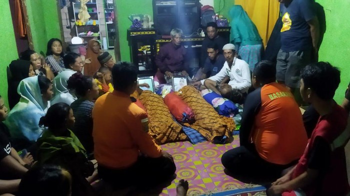 Suasana rumah duka bocah tenggelam di Konawe.