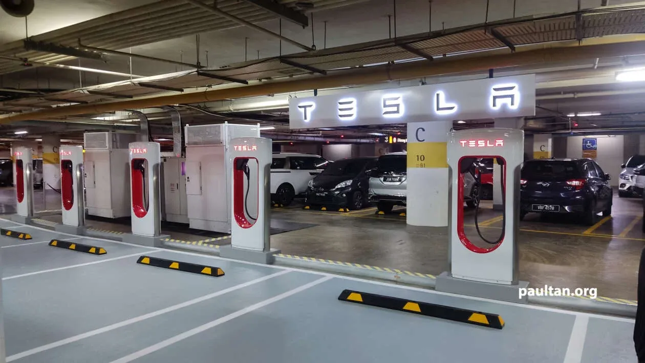 Tesla Supercharger Station di Malaysia
