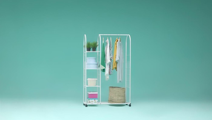 Ilustrasi warna tosca.