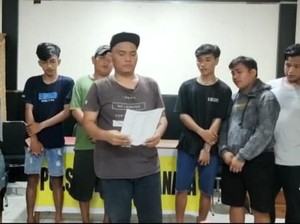7 Jukir Liar Minta Uang Parkir Rp 100 Ribu di Asrama Haji Makassar Ditangkap