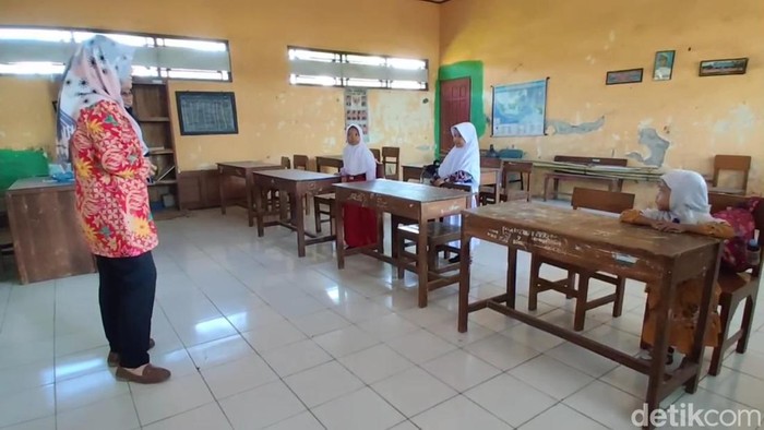 2 SDN di Batang kekurangan murid di tahun ajaran baru 2023/2024. SDN 01 Kranggan bahkan tidak menerima sisw baru. Foto diunggah Jumat (21/7/2023).