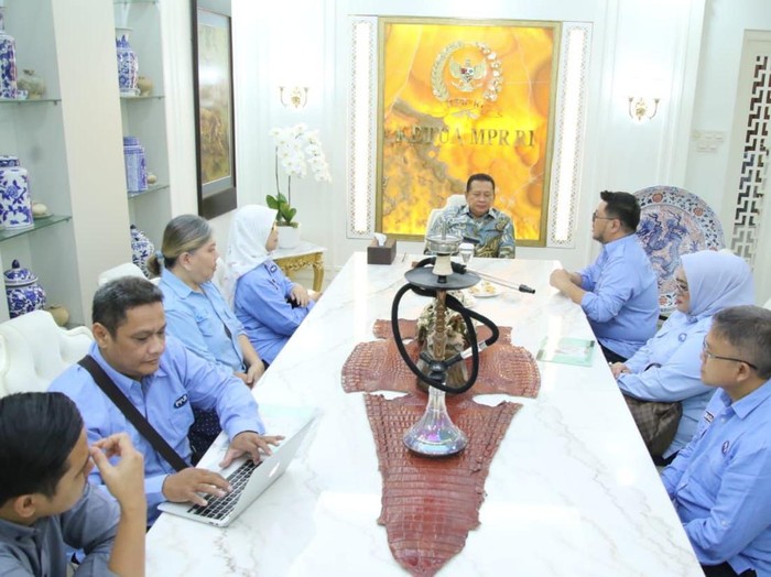Bamsoet bertemu Perkumpulan Jasa Boga Indonesia.