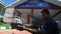 Menurut Rahmat Andi (31) salah satu warga binaan kasus narkoba yang mengikuti pelatihan kerajinan tangan merasa mendapatkan tambahan ilmu dan mengasah kreativitas saat di dalam rutan.  
