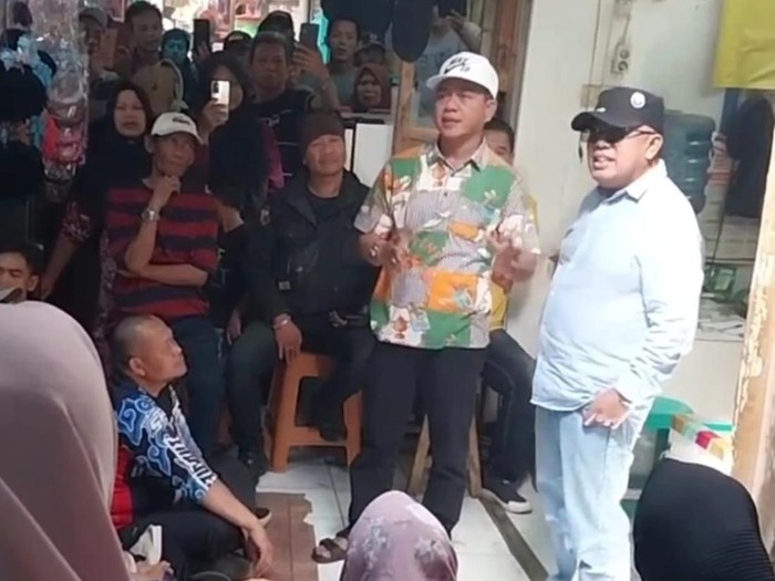 Bupati Bandung di Pasar Banjaran
