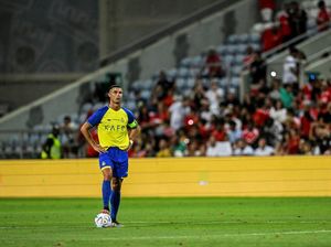 Murka Cristiano Ronaldo Saat Al Nassr Main Imbang