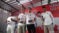 Deklarasi dukungan untuk pencapresan Prabowo Subianto disampaikan oleh Gerakan Relawan Rakyat Pendukung Prabowo Presiden RI 2024 (Gerrak PPRI 24) di Jakarta, Jumat (21/7/2023).  