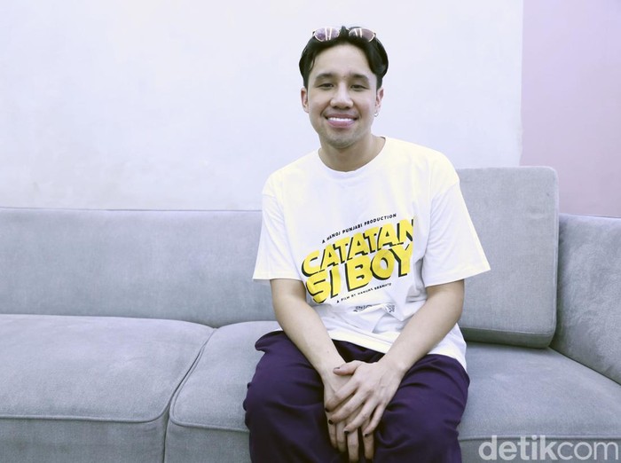 Elmand saat berkunjung ke kantor detikcom.