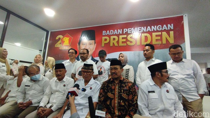 Gerrak PPRI 24 saat menyambangi Rumah Besar Relawan 08. (Brigitta/detikcom)