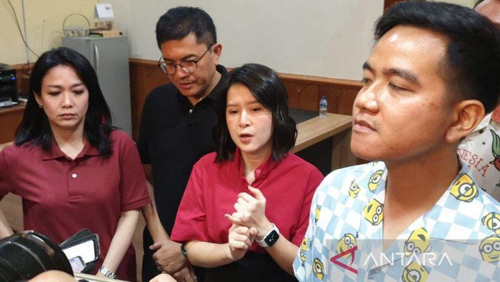 Grace Natalie bertemu Gibran Rakabuming Raka.