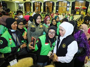 Gubernur Khofifah Terbitkan Kepgub Tarif Ojek dan Taksi Online Jatim
