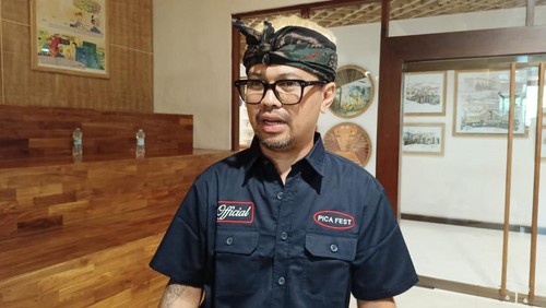 Humas Paradise Islands Clothing Association (PICA) Festival, I Gusti Made Febri Iswara ketika ditemui pada Kamis (20/7/2023) di Gedung Dharma Negara Alaya, Denpasar, Bali.