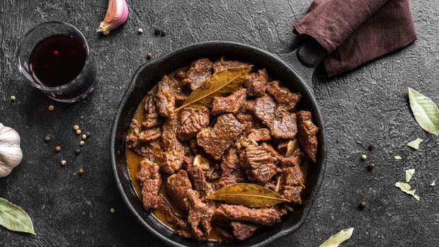 Ilustrasi semur daging Jakarta.