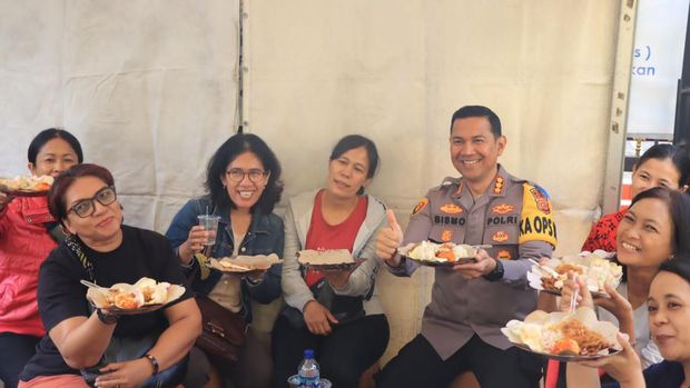 Jumat Berkah  Kapolresta Bogor Kota Kombes Bismo Teguh Prakoso