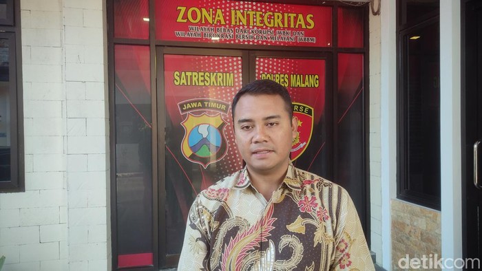 Kasat Reskrim Polres Malang AKP Wahyu Rizki Saputro