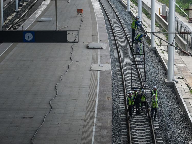 Mengintip Kesiapan Sarana Penunjang Kereta Cepat yang Bulan Depan Diresmikan