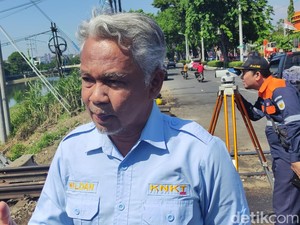 KNKT Kerahkan 3 Tim Usut Laka KA Brantas vs Truk di Madukoro Semarang