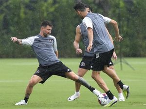 Melihat Latihan Messi Jelang Debut Bersama Inter Miami