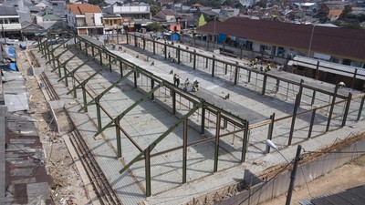 Melihat Progres Revitalisasi Pasar Rakyat di Bekasi