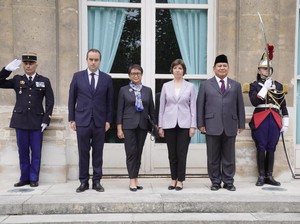 Prabowo: Hubungan Pertahanan RI-Prancis Terbaik di Bawah Pemerintahan Jokowi