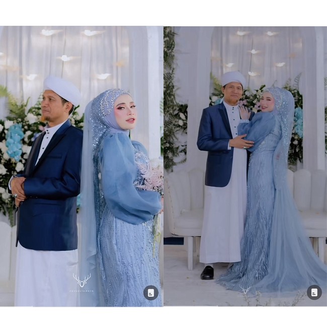 Pebri menyebut Nurhadi sebagai sosok pekerja keras, bertanggung Jawab, semangat, dan antusias. Dia pun semakin yakin bahwa Nurhadi adalah jodoh pemberian Allah SWT untuk menuntunnya agar lebih baik lagi ke depannya. Pebri (19 tahun) lalu menceritakan reaksi kedua orang tuanya. Ibunya mendukung langkahnya namun bapak Pebri awalnya menentang pernikahannya dengan Nurhadi. Problem keluarga tapi hanya dari bapak. Mungkin memang perjalanan kita juga jadi perjalanannya bapak berpulang ke rahmatullah sesudah acara pernikahan, 7 hari bapak sudah nggak ada, ucapnya sedih. Foto: Dok. TikTok @bybyhhy.