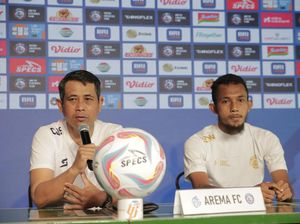 Pelatih Arema FC Ungkap Tim Belum Solid Jelang Lawan PSIS