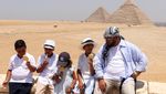 Piramida Giza Tetap Ramai Ditengah Gelombang Panas