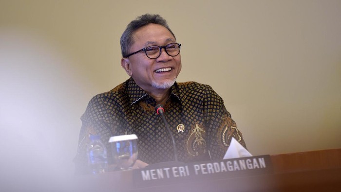 Mendag Zulhas menerima kunjungan Mantan Perdana Menteri Britania Raya, Sir Tony Blair di Kantor Kementerian Perdangangan, Jakarta, Jumat (21/7/2023).