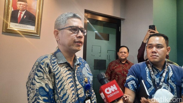 Sekretaris Direktorat Jenderal Perhubungan Laut, Lolland Panjaitan. (Annisa/detikcom)