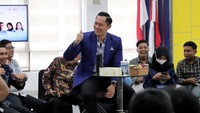 Ketua Umum Partai Demokrat Agus Harimurti Yudhoyono (AHY) mengajak generasi muda untuk tidak takut bicara. Hal ini disampaikan AHY saat menjadi pembicara utama dalam acara Fisipol Leadership Forum, yang diselenggarakan Fakultas Ilmu Sosial dan Ilmu Politik (Fisipol), Universitas Gadjah Mada (UGM), Kamis (20/7) di ruang Auditorium Mandiri Fisipol UGM.