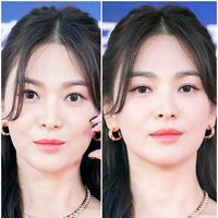 Saat hadir di Blue Dragon Awards, Hye Kyo memakai perhiasan Chaumet dengan jumlah berlian mencapai 102. Total perhiasan yang dikenakan Song Hye Kyo nilainya mencapai 150 juta Won atau sekitar Rp 1,8 miliar. Foto: Dok. imbc, sportschosun, Instagram Song Hye Kyo