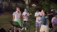 Syhanaz dianggap berbahagia di atas penderitaan Rendy Kjaernett dan Lady Nayoan yang tengah menempuh proses cerai. Foto: Instagram
