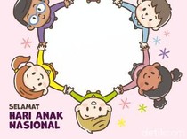 25 Twibbon Hari Anak Nasional 2024 Gratis dan Keren, Meriahkan Medsosmu!